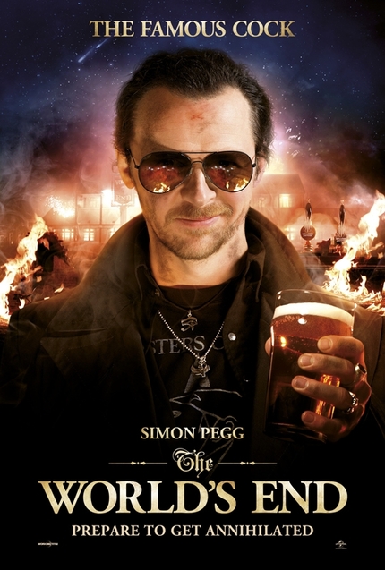 Character Posters for THE WORLD'S END Reveal Designated Pubs
